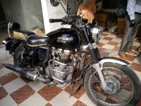 Black Royal Enfield Bullet Electra 5S