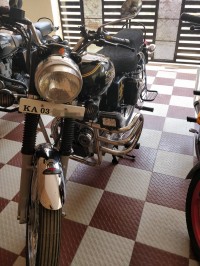 Black Royal Enfield Bullet Electra