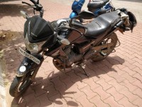 Black Honda Unicorn Dazzler