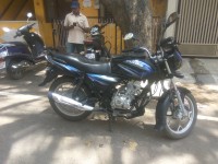 Blue Bajaj Discover DTSi 125