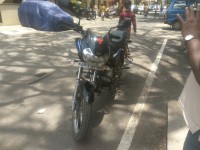 Blue Bajaj Discover DTSi 125