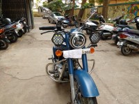 Blue Royal Enfield Classic 350