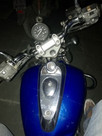 Blue Bajaj Avenger 220 DTS-i