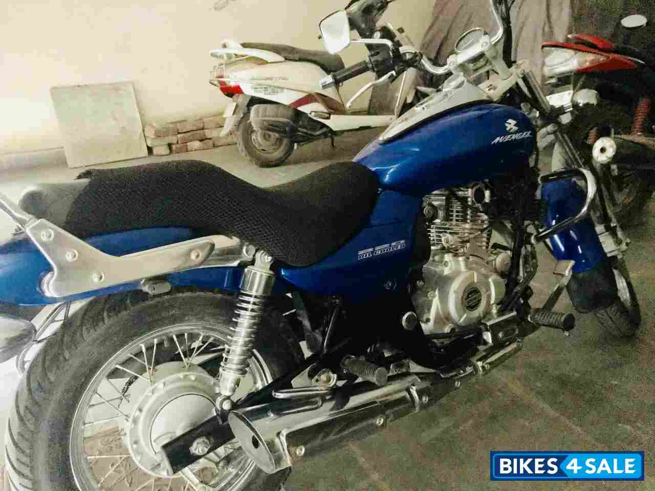 Blue Bajaj Avenger 220 DTS-i Blue Bajaj Avenger 220 DTS-i