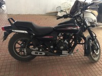 Black/red Bajaj Avenger