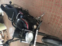 Black/red Bajaj Avenger