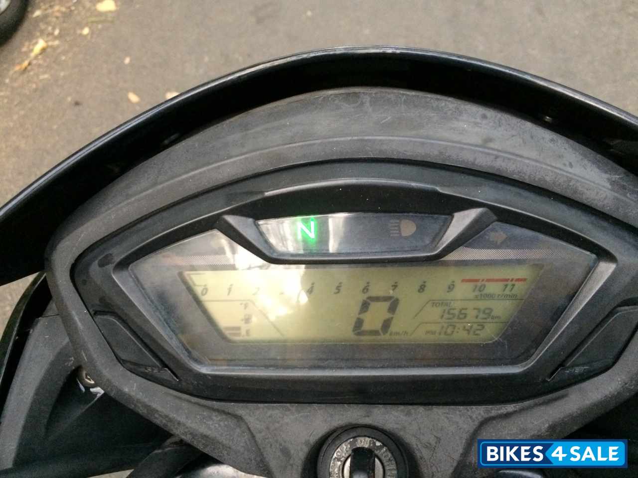 Black Honda CB Unicorn 160