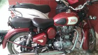 Maroon Royal Enfield Classic 350