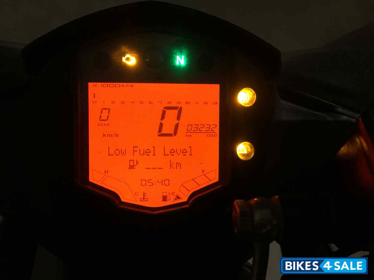 Black And Orange KTM RC 390