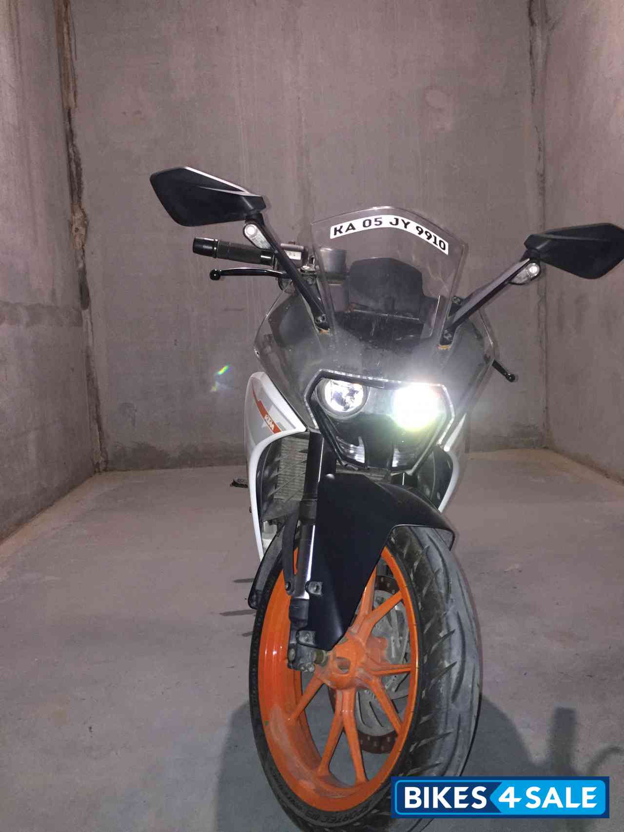 Black And Orange KTM RC 390