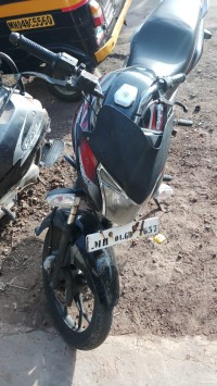 Black Bajaj Discover 125 ST