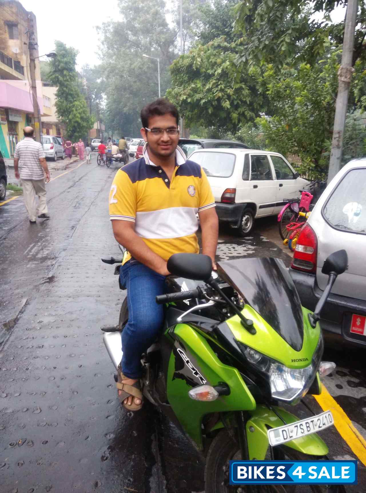 Green Black Colour Honda CBR 150R