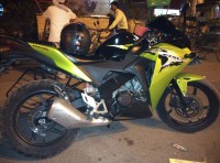 Green Black Colour Honda CBR 150R