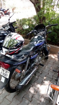 Blue Black Hero Super Splendor