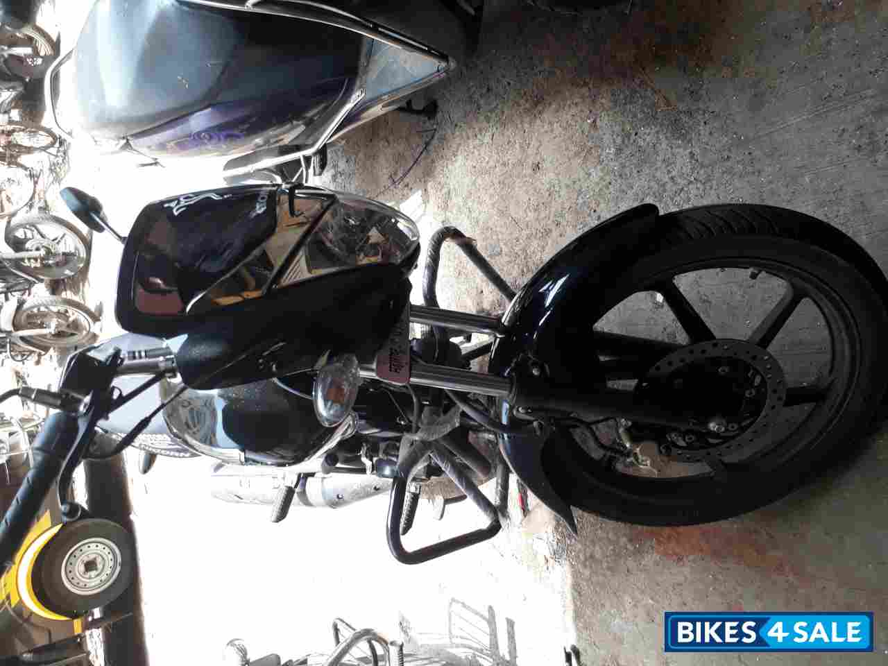 Black Honda CB Unicorn