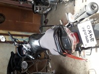 Black Honda CB Unicorn