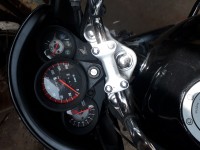 Black Honda CB Unicorn