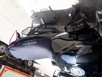 Black Honda CB Unicorn