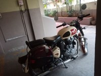 Tan Royal Enfield Classic 500