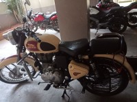 Tan Royal Enfield Classic 500