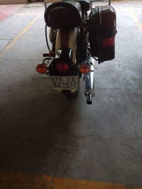 Tan Royal Enfield Classic 500