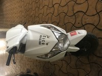 White Honda Dio
