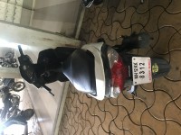 White Honda Dio