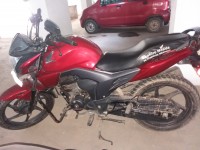 Red Honda CB Trigger