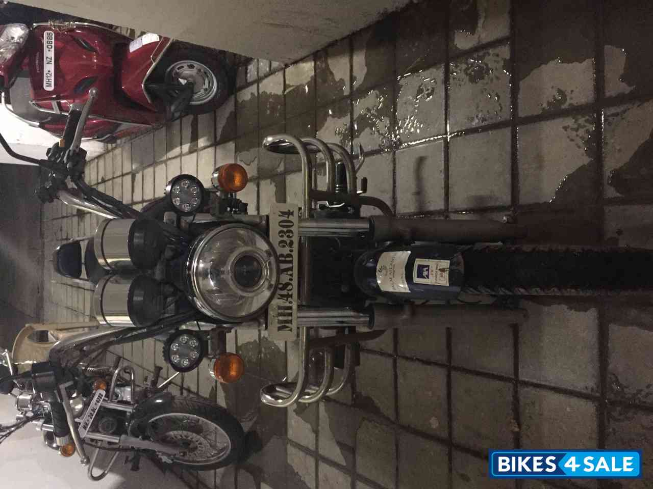 Marine Blue Royal Enfield Thunderbird 350