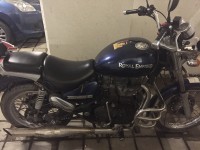 Marine Blue Royal Enfield Thunderbird 350