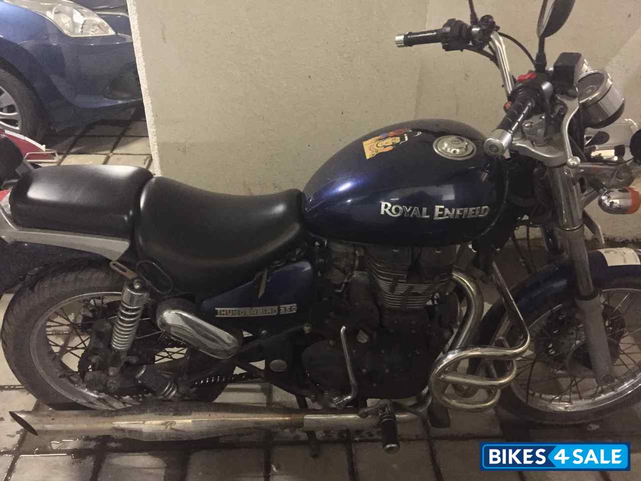 Marine Blue Royal Enfield Thunderbird 350