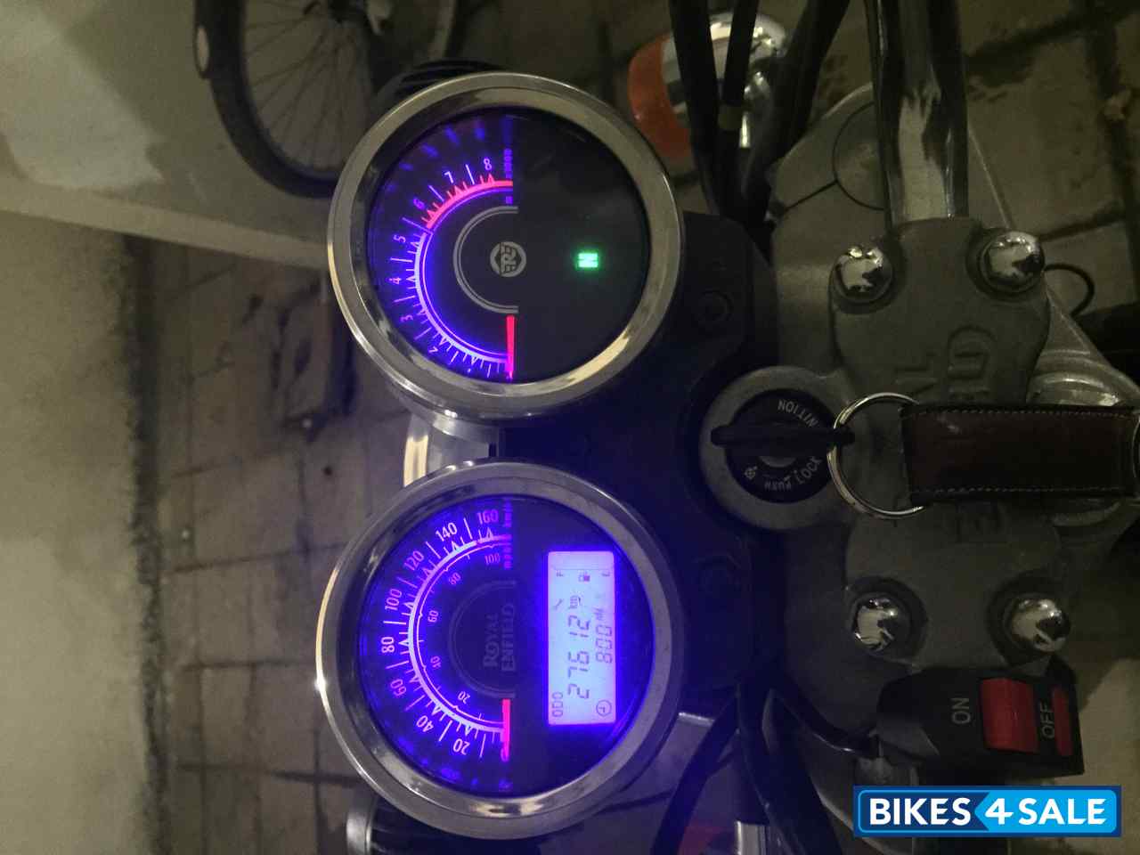 Marine Blue Royal Enfield Thunderbird 350