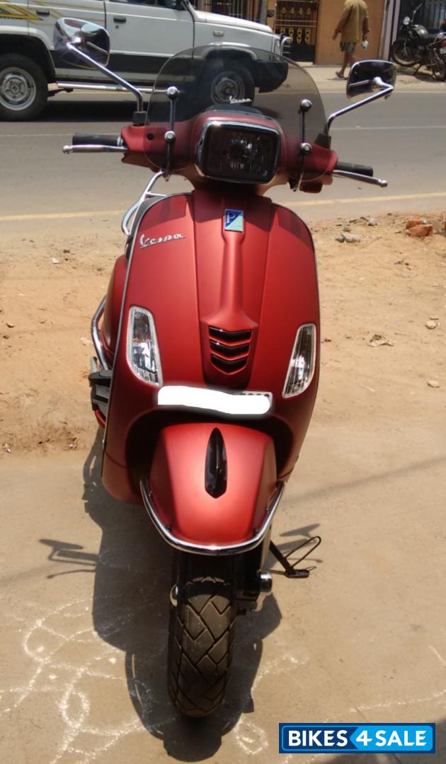 Matte Red Vespa SXL 150