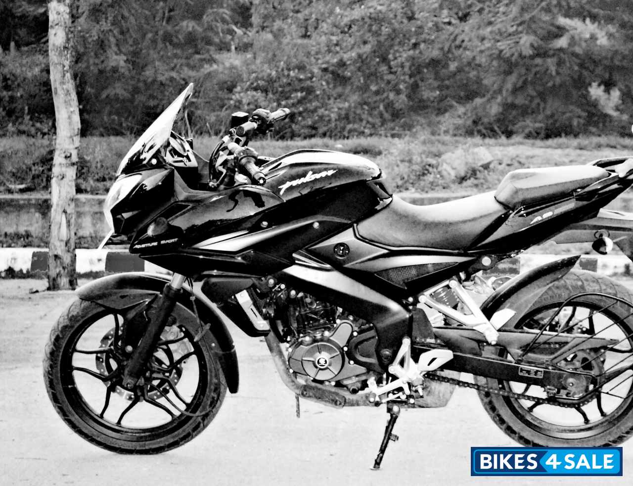 Black Bajaj Pulsar AS 200