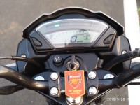 Black Honda CB Trigger