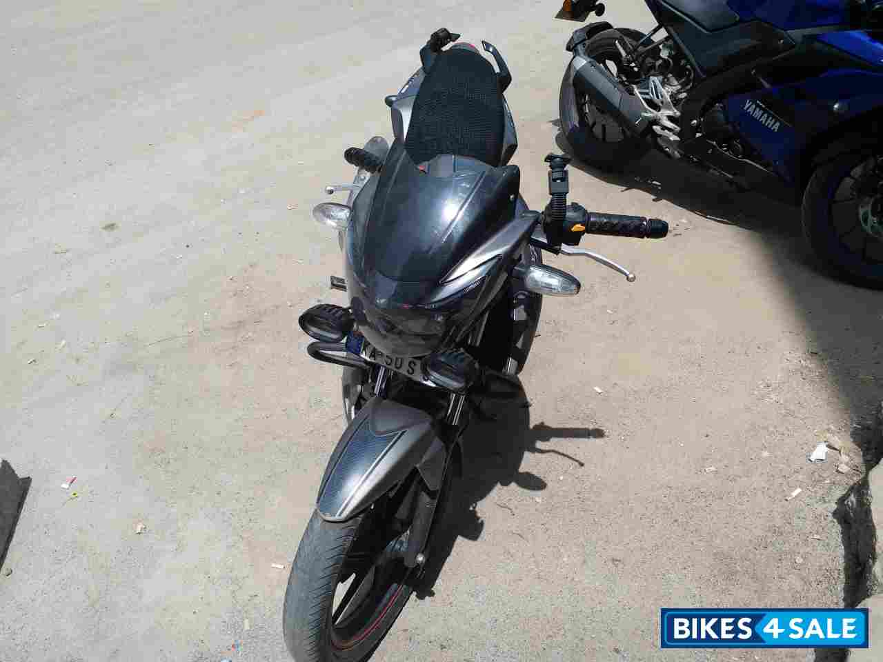 Grey TVS Apache RTR 160