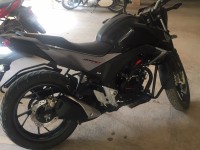 Black Honda CB Hornet 160R