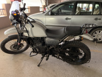 Snow White Royal Enfield Himalayan