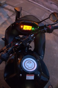 Black Suzuki Gixxer SF Fi