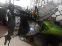 Black Green Yamaha FZ-S