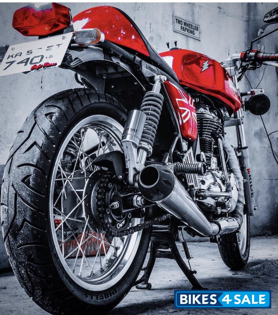 Red Royal Enfield Continental GT 535
