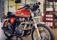 Red Royal Enfield Continental GT 535