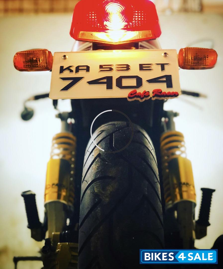 Red Royal Enfield Continental GT 535