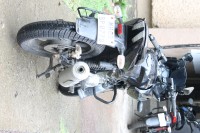 Black Bajaj Pulsar 220 DTSi