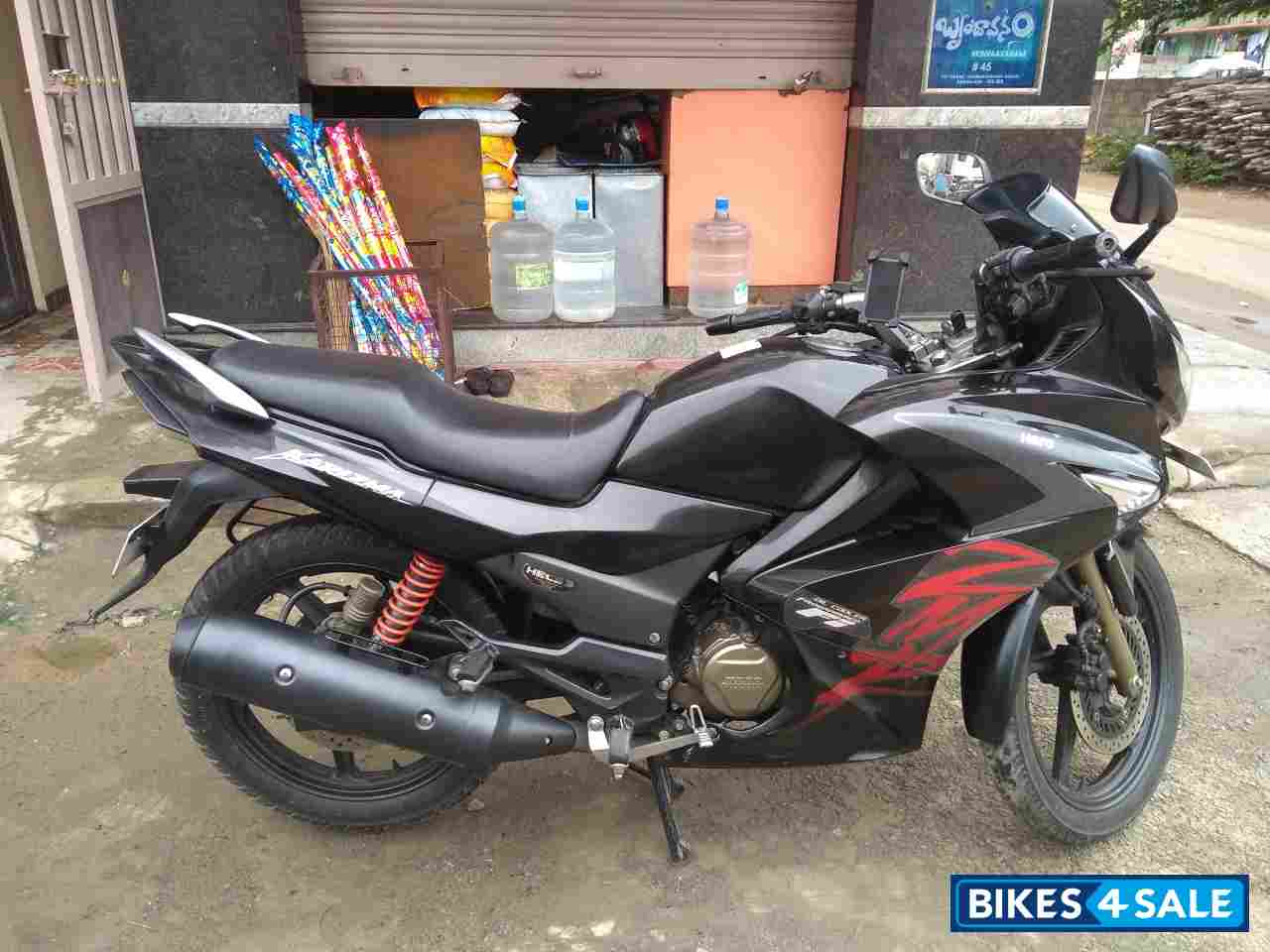 Metalic Black Hero Karizma ZMR