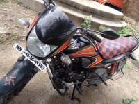 Black Red Honda Dream Yuga