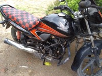 Black Red Honda Dream Yuga