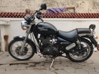 Matt Black Royal Enfield Thunderbird
