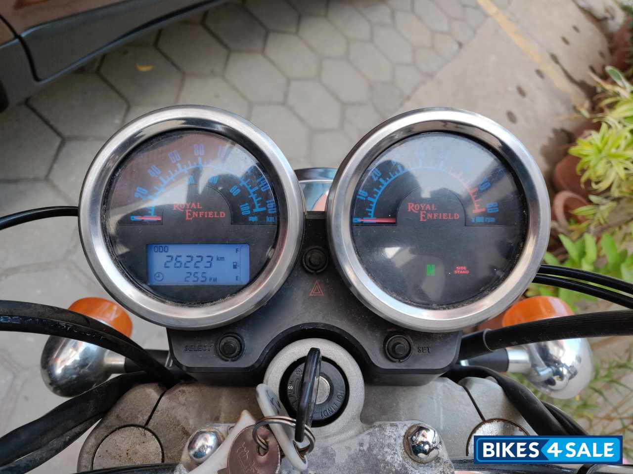 Matt Black Royal Enfield Thunderbird