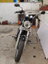 Matt Black Royal Enfield Thunderbird